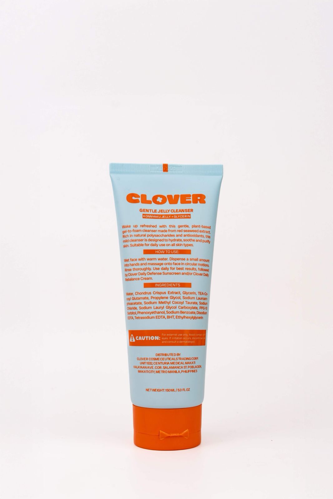 Clover Gentle Jelly Cleanser (Konnyaku Jelly + Glycerin) 150ml