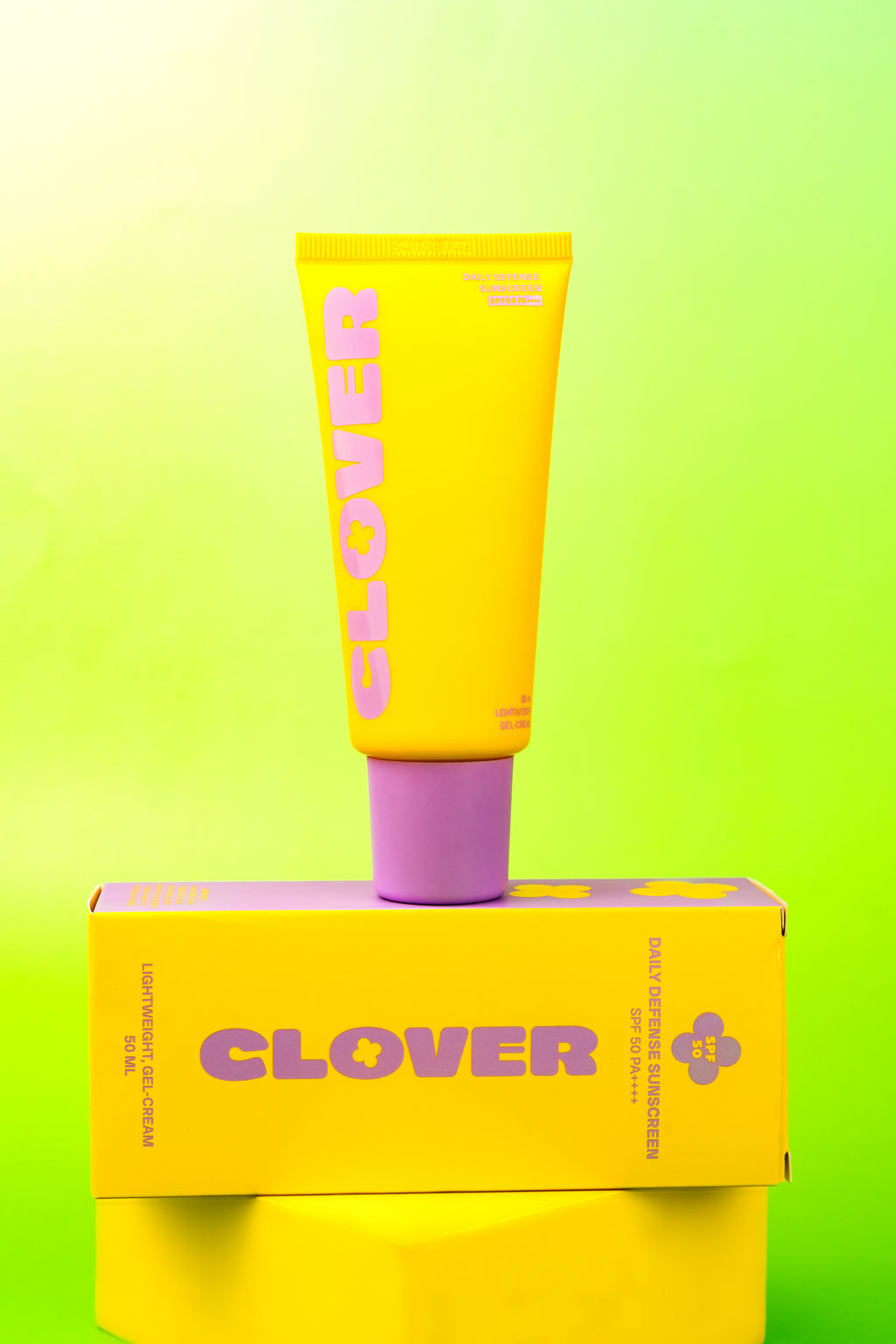 Clover Daily Defense Sunscreen SPF 50 PA++++ 50ml